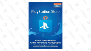 Get a $50 PlayStation Store Gift Card for $44 and Consider Buying a Video Game